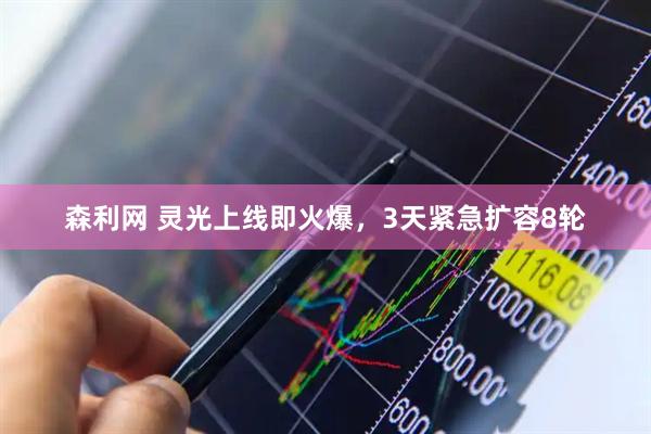 森利网 灵光上线即火爆，3天紧急扩容8轮