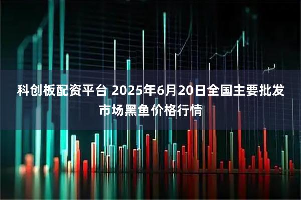 科创板配资平台 2025年6月20日全国主要批发市场黑鱼价格行情