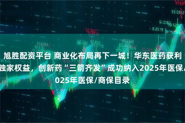 旭胜配资平台 商业化布局再下一城!华东医药获利那拉生酯独家权益,创新药“三箭齐发”成功纳入2025年医保/商保目录